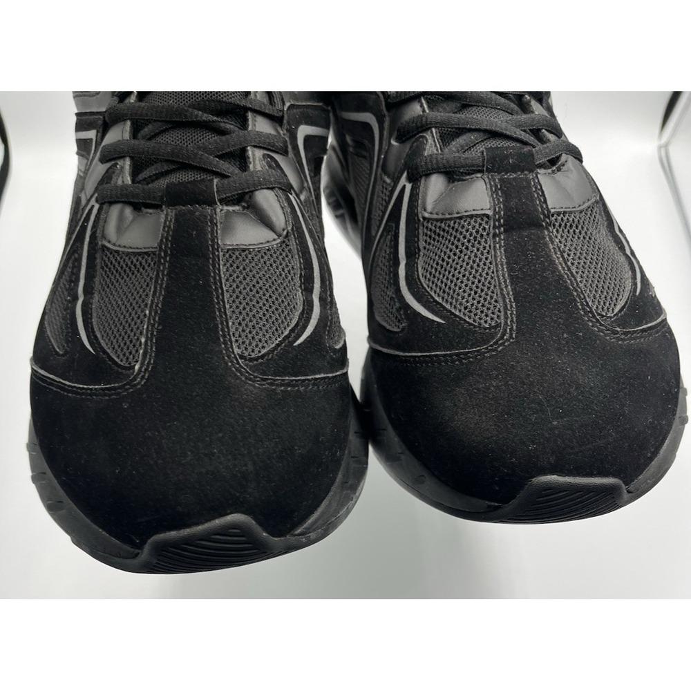 FitVille Rebound Core V1 Mens 15EEW Black Extra Wide Walking Sneakers - Picture 9 of 12